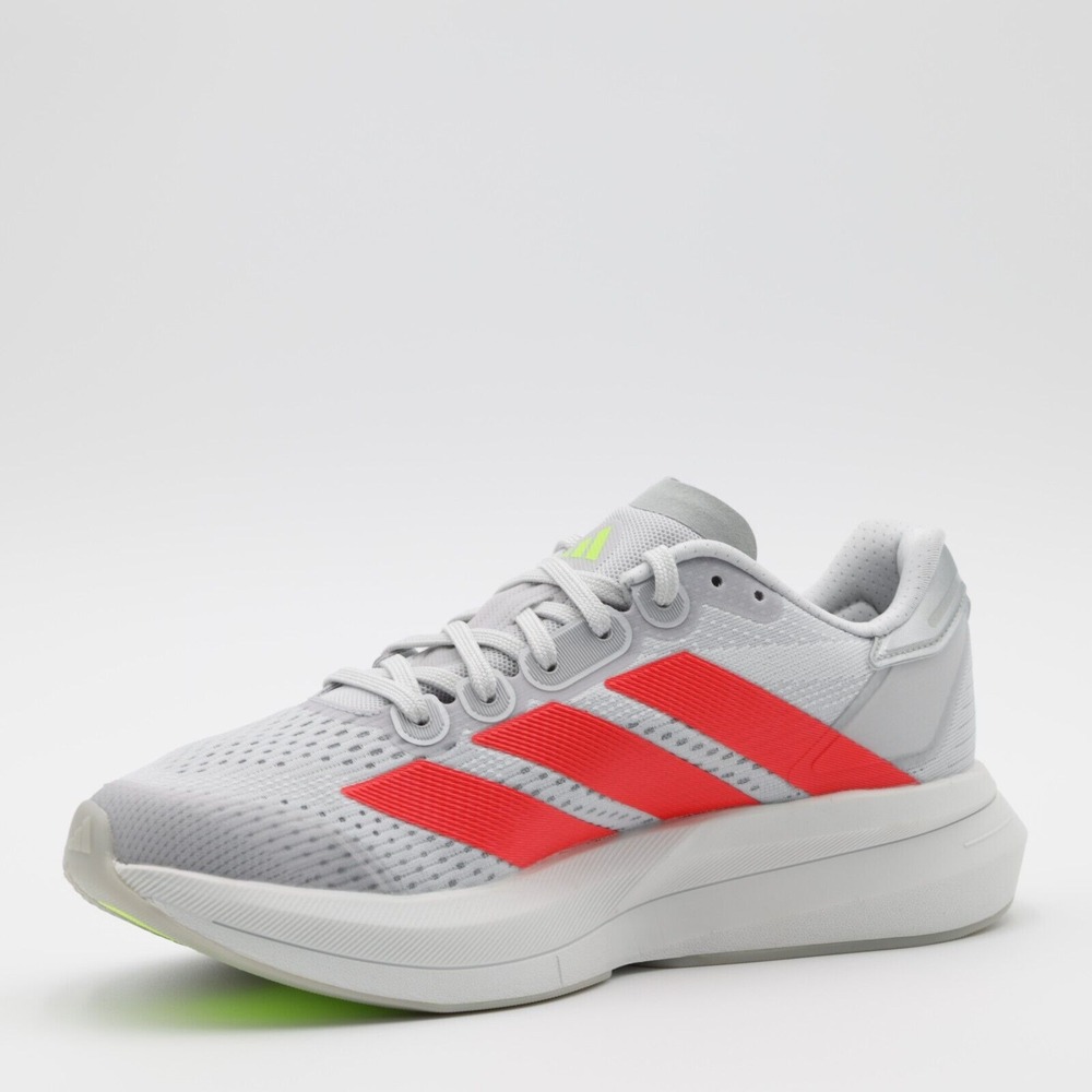 Adidas Women's Duramo Speed 2 Breathable Wide‎ Running Shoes Gray/Red Size 8 - Picture 4 of 11